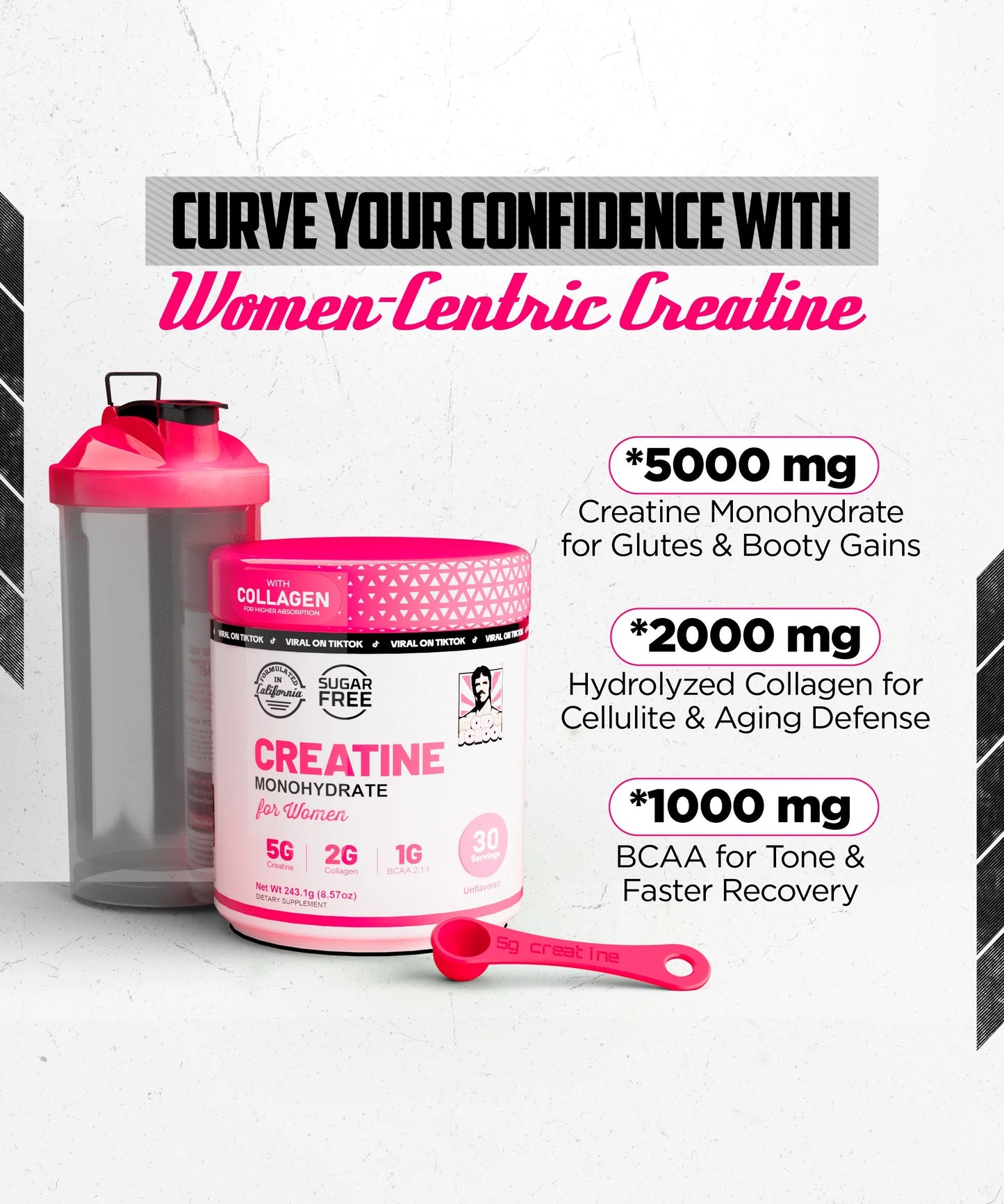 Creatina monoidrato per donne